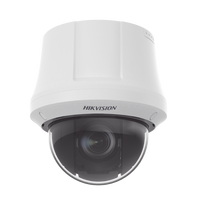 PTZ IP 4K (8 Megapixel) / 25X Zoom  / Uso en Plafon / IP54 / ACUSEEK / DARKFIGHTER / ACUSENSE / WDR 120 dB / Audio y Alarmas I/O / HLC / EIS / PoE+ / Micro SD