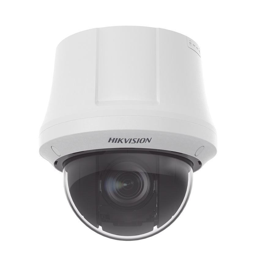 PTZ IP 4K (8 Megapixel) / 25X Zoom  / Uso en Plafon / IP54 / ACUSEEK / DARKFIGHTER / ACUSENSE / WDR 120 dB / Audio y Alarmas I/O / HLC / EIS / PoE+ / Micro SD