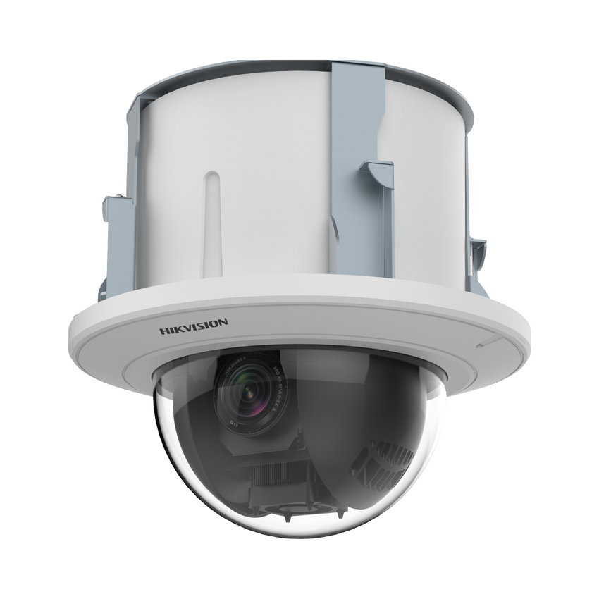 PTZ IP 2 Megapixel / 25X Zoom / Uso en Plafon / ACUSENSE / DARKFIGHTER  / IK10 / Entrada y Salida de Audio y Alarmas / WDR 120 dB /  HLC / EIS / PoE+ / Metal / microSD
