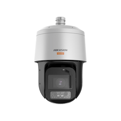PTZ IP 4 Megapixel / 42X Zoom / Dual Light (500 mts IR / 100 mts Luz Blanca) / Polimero Anticorrosivo (Ideal para Zonas Costeras o Alta Salinidad) / AutoSeguimiento / DARKFIGHTER / EIS / Exterior IP67 / NEMA 4X / C5 / Wiper