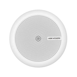 Micrófono Omnidireccional (360°) / Uso en Interior / Preamplificado para CCTV / Cancelación de Ruido Ambiental / Uso en Techo - Pared - Escritorio / Alcance de 5 Metros