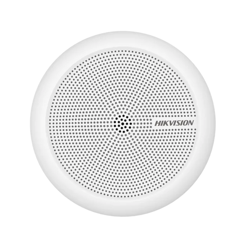 Micrófono Omnidireccional (360°) / Uso en Interior / Preamplificado para CCTV / Cancelación de Ruido Ambiental / Uso en Techo - Pared - Escritorio / Alcance de 5 Metros