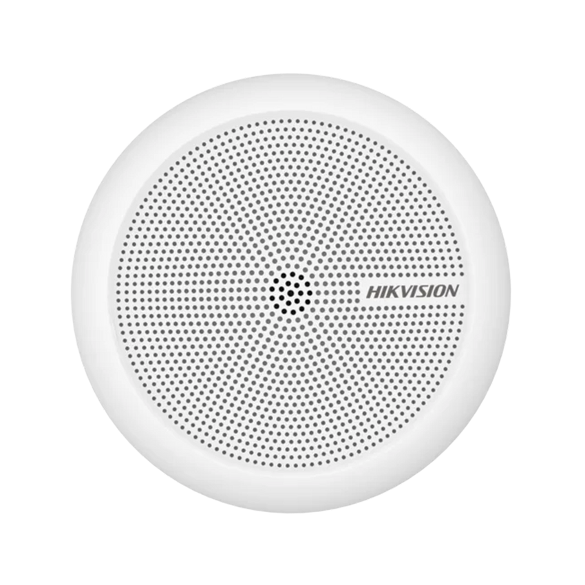 Micrófono Omnidireccional (360°) / Uso en Interior / Preamplificado para CCTV / Cancelación de Ruido Ambiental / Uso en Techo - Pared - Escritorio / Alcance de 5 Metros