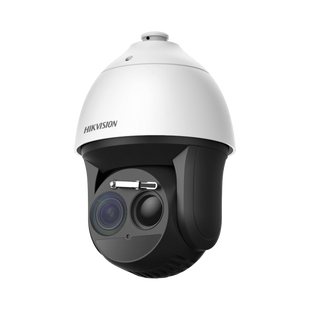 PTZ IP Dual / Lente Térmico 50mm / Lente óptico 2 Megapixel / 36X Zoom / 200 mts IR / WDR 120dB / Exterior IP66