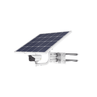 Kit Solar IP All in One / Cámara Termica 256 × 192 / Lente 9.7 mm / Panel Solar / Batería de Respaldo de Litio 23.2Ah / Conexión 4G / Accesorios de Instalación