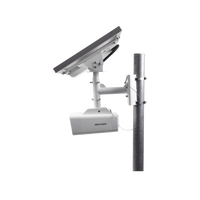 Kit Solar IP All in One / Cámara Bala ColorVu 4 Megapixel / Lente 4 mm / Panel Solar / Batería de Respaldo de Litio 23.2Ah (Hasta 24 Días) / Conexión 4G / Accesorios de Instalación