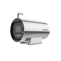 Bala IP 8 Megapixel / Lente Mot. 2.8 a 12 mm / Acero Inoxidable (304) / Altas Temperaturas (250°C) / Refrigeración por Aire / IP68 / Dual Light (30 mts IR + 20 mts Luz Blanca) / WDR 120 dB / ONVIF / PoE+ / Micro SD / Alarmas I/O / ACUSENSE