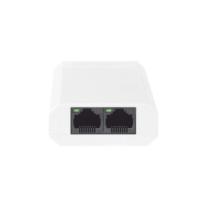 Extensor PoE+ (30 Watts Entrada) / 100 Mbps con 2 Salidas PoE+ (30 Watts Totales de Salida) / Uso Interior / Podemos Alimentar 2 Cámaras IP (Ver Modelos Compatibles)