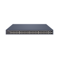 Switch PoE+ / Monitoreable / 48 Puertos 1000 Mbps PoE+ / 2 Puertos 1000 Mbps Uplink / 2 Puertos SFP / 470 Watts