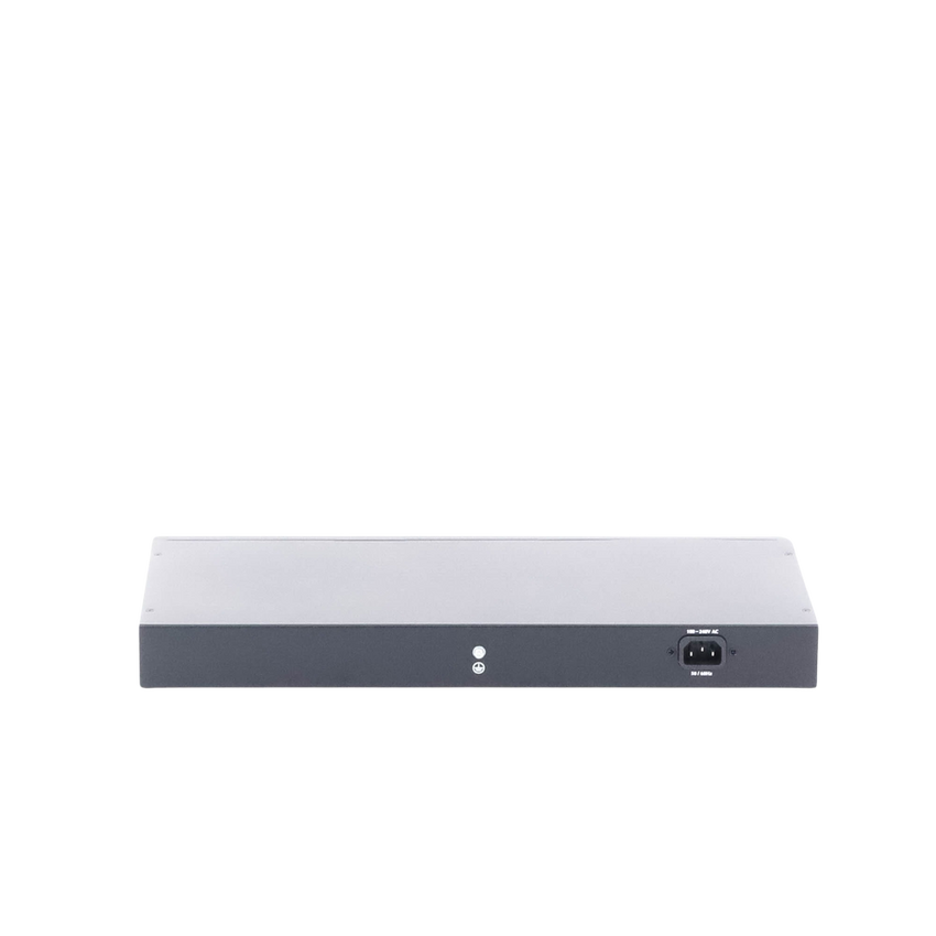 Switch Gigabit PoE+ / Administrable / 24 Puertos 1000 Mbps PoE+ / 4 Puertos 1000 Mbps + 4 Puertos SFP de Uplink / 370 Watts / Soporta IGMP