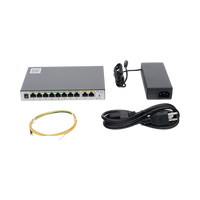 Router Gigabit PoE+ / Ideal para Access Point (AP) / 8 Puertos Gigabit PoE+ / 2 Puertos WAN / Hasta 200 clientes