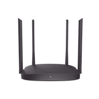 Router Inalámbrico WISP / Hasta 1200 Mbps / Doble Banda AC (2.4 GHz y 5 GHz) / 4 Puertos 10/100 Mbps /  4 Antenas Omnidireccional de 5 dBi / Interior