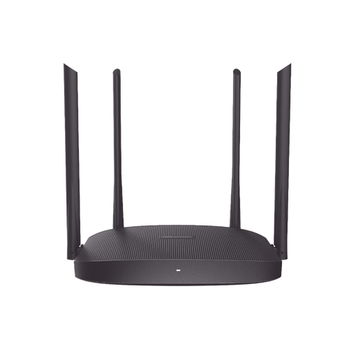 Router Inalámbrico WISP / Hasta 1200 Mbps / Doble Banda AC (2.4 GHz y 5 GHz) / 3 Puertos LAN 10/100 Mbps + 1 Puerto WAN 10/100 Mbps / 4 Antenas Externas Omnidireccional de 5 dBi / Interior