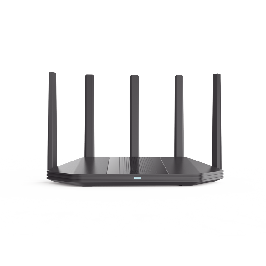 Router Inalámbrico / Wifi 6 / Hasta 3000 Mbps / Doble Banda AC (2.4 GHz y 5 GHz) / 4 Puertos 1000 Mbps /  4 Antenas Omnidireccional / Interior / Beamforming Optimizado