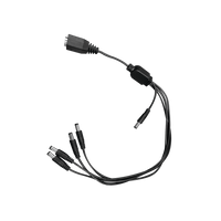 Cable con 5 V�as para Alimentar 4 C�maras TurboHD y DVR TurboHD Epcom / Hikvision