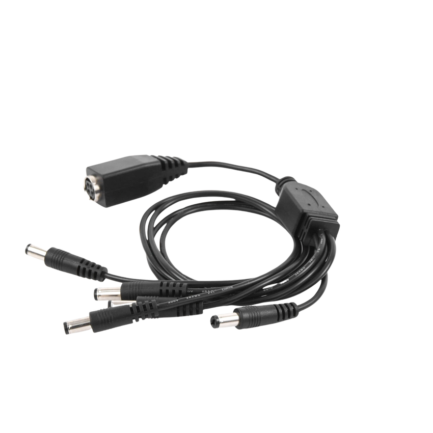 Cable con 5 V�as para Alimentar 4 C�maras TurboHD y DVR TurboHD Epcom / Hikvision
