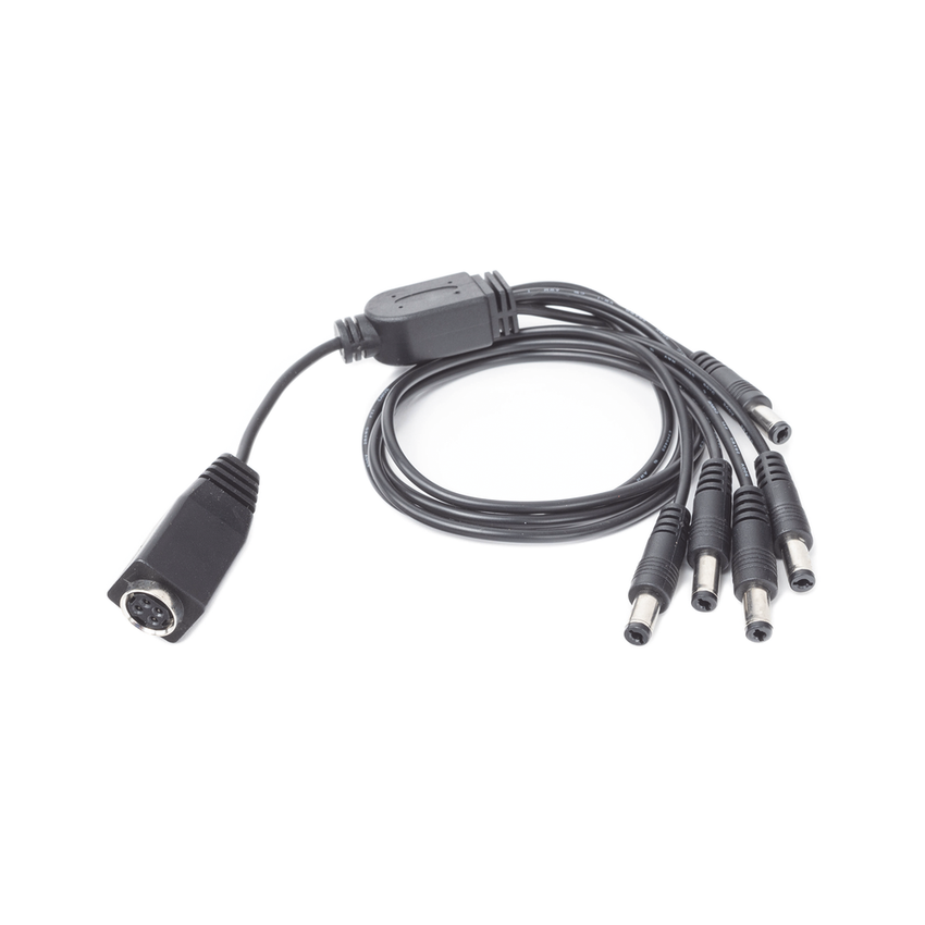 Cable con 5 V�as para Alimentar 4 C�maras TurboHD y DVR TurboHD Epcom / Hikvision