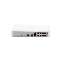 NVR 4 Megapixel (Compatible con Cámaras ACUSENSE) / 8 canales IP / 8 Puertos PoE /1 Bahía de Disco Duro / Salida de Vídeo Full HD