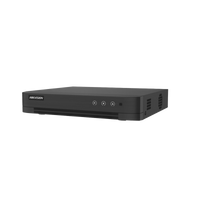 [Audio Bidireccional] DVR 4 Canales TurboHD + 1 Canal IP / 2 Megapixel (1080p) Lite / Acusense Lite (Evita Falsas Alarmas) / Audio por Coaxitron / 1 Bahia de Disco Duro / H.265+ / Salida de Vídeo Full HD