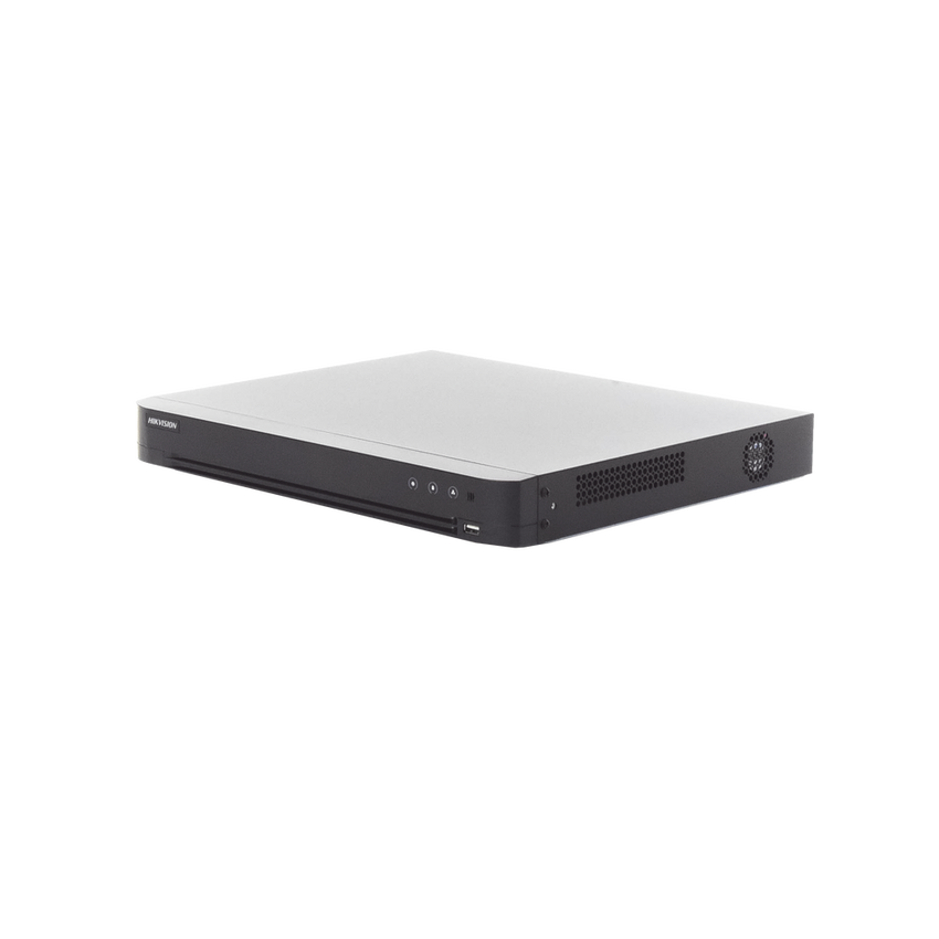 DVR 32 Canales TurboHD + 2 Canales IP / 2 Megapixel (1080p) Lite / Acusense (Evita Falsas Alarmas) / Audio por Coaxitron / H.265+ / Salida de Video en Full HD
