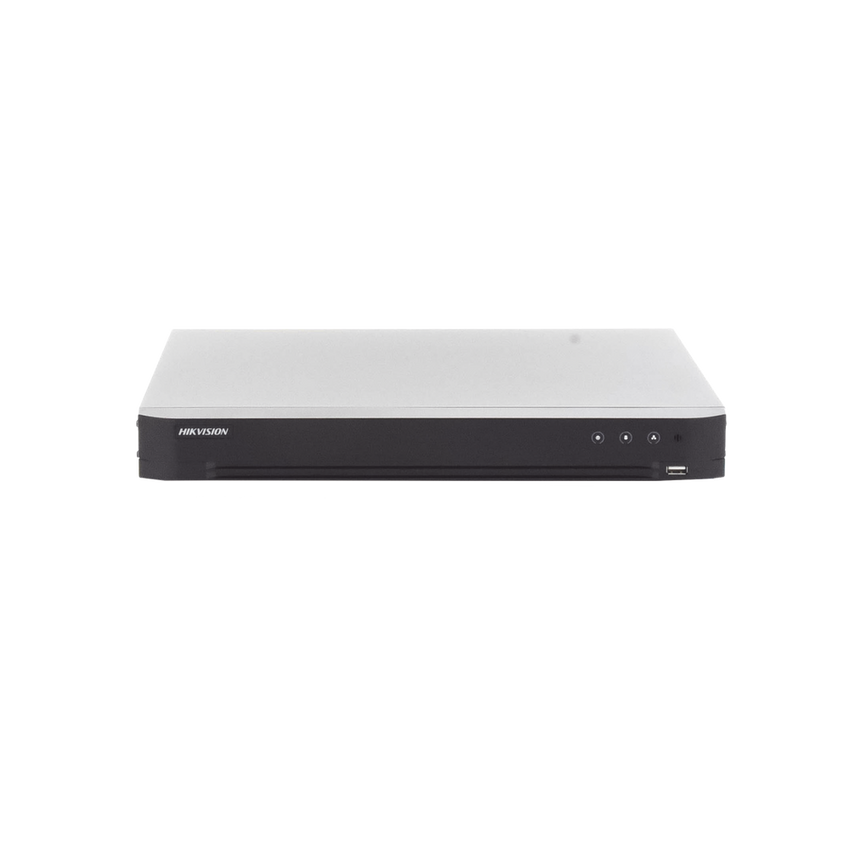 DVR 32 Canales TurboHD + 2 Canales IP / 2 Megapixel (1080p) Lite / Acusense (Evita Falsas Alarmas) / Audio por Coaxitron / H.265+ / Salida de Video en Full HD