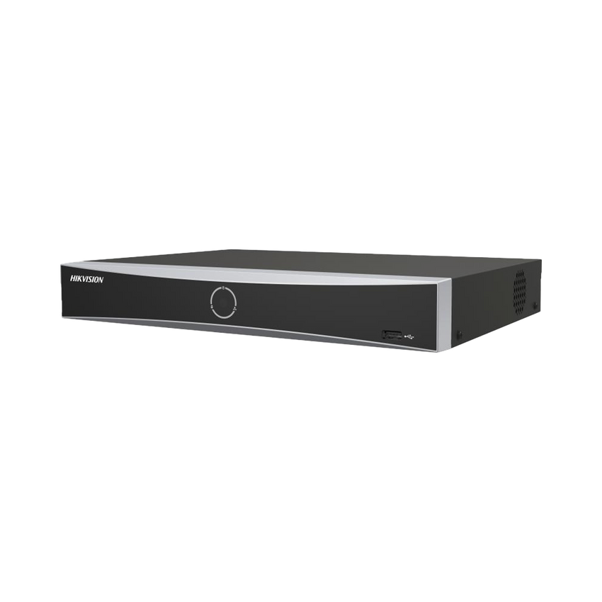 NVR 12 Megapíxel (4K) / 8 canales IP / 8 Puertos PoE+ / Reconocimiento Facial / AcuSense (Evita Falsas Alarmas) / 1 Bahías de Disco Duro / HDMI en 4K / 300 Metros PoE Modo Extendido