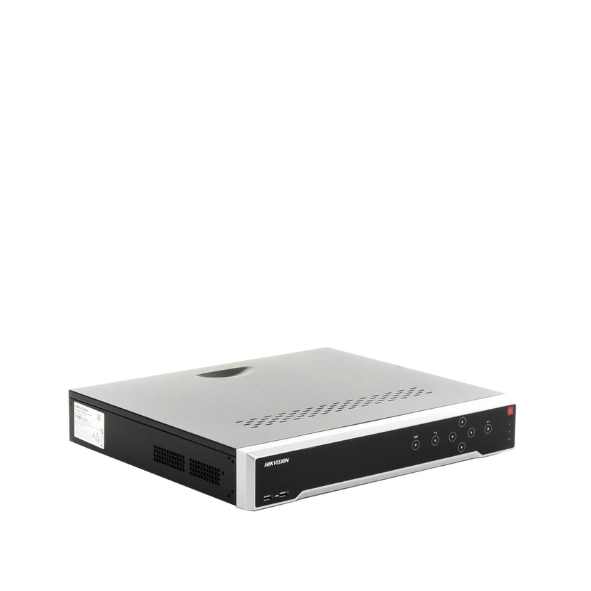 [Doble Poder de Decodificación] NVR 32 Megapixel (8K) / 16 Canales IP / 16 Puertos PoE+ / AcuSense / ANPR / Conteo de Personas / Heat Map / 4 Bahías de Disco Duro  / HDMI en 8K / Soporta POS / Alarmas I/O / Smart  Search