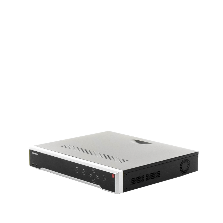 [Doble Poder de Decodificación] NVR 32 Megapixel (8K) / 16 Canales IP / 16 Puertos PoE+ / AcuSense / ANPR / Conteo de Personas / Heat Map / 4 Bahías de Disco Duro  / HDMI en 8K / Soporta POS / Alarmas I/O / Smart  Search