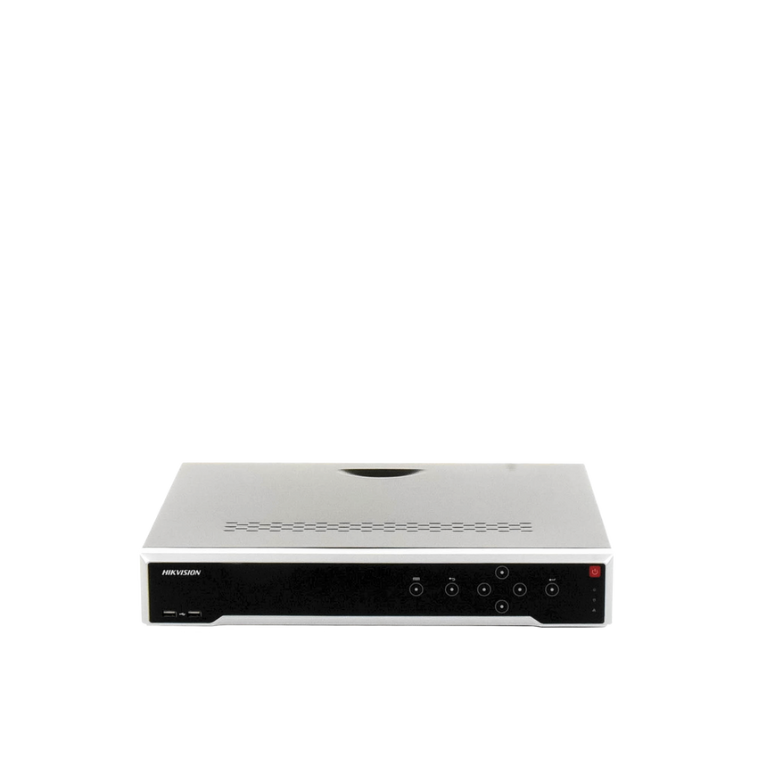 [Doble Poder de Decodificación] NVR 32 Megapixel (8K) / 16 Canales IP / 16 Puertos PoE+ / AcuSense / ANPR / Conteo de Personas / Heat Map / 4 Bahías de Disco Duro  / HDMI en 8K / Soporta POS / Alarmas I/O / Smart  Search