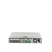 [Doble Poder de Decodificación] NVR 32 Megapixel (8K) / 32 Canales IP / 16 Puertos PoE+ / AcuSense / ANPR / Conteo de Personas / Heat Map / 4 Bahías de Disco Duro  / HDMI en 8K / Soporta POS / Alarmas I/O / 2 Salidas HDMI / Smart Search