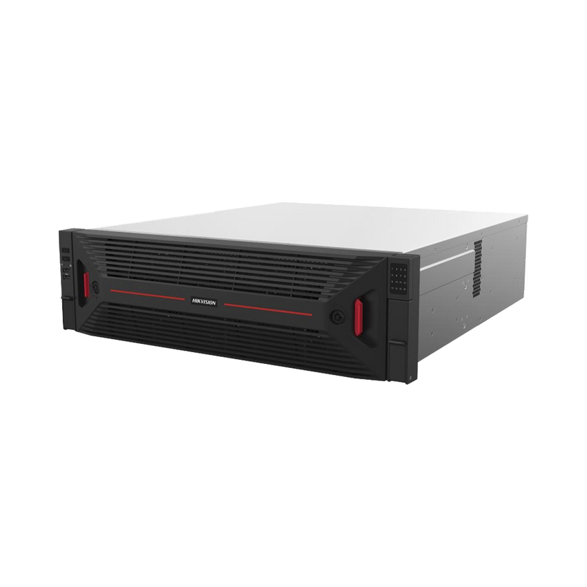 NVR 32 Megapixel (8K) / 128 canales IP / 16 Bahías de Disco Duro / 4 Puertos de Red / Soporta RAID con Hot Swap / Fuente Redundante / NVR de Alto Desempeño
