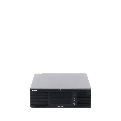 [Doble Poder de Decodificación] NVR 32 Megapixel (8K) / 128 Canales IP / AcuSense / ANPR / Conteo de Personas / 16 Bahías de Disco Duro / 2 Tarjetas de Red / Soporta RAID con Hot Swap / 2 HDMI en 8K / POS / Alarmas I/O  / Smart Search