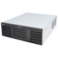 NVR 12 Megapixel (4K) / 256 canales IP / 16 Bahías de Disco Duro / 4 Puertos de Red / Soporta RAID con Hot Swap / NVR de Alto Desempeño