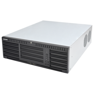 NVR 12 Megapixel (4K) / 256 canales IP / 16 Bahías de Disco Duro / 4 Puertos de Red / Soporta RAID con Hot Swap / NVR de Alto Desempeño