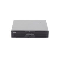 [Doble Poder de Decodificación] NVR 32 Megapixel (8K) / 32 Canales IP / AcuSense / ANPR / Conteo de Personas / Heat Map / 8 Bahías de Disco Duro / 2 Tarjetas de Red / Soporta RAID con Hot Swap / 2 HDMI en 8K / Soporta POS / Alarmas I/O / ACU