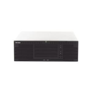 [Doble Poder de Decodificación] NVR 32 Megapixel (8K) / 64 Canales IP / AcuSense / ANPR / Conteo de Personas / Heat Map / 16 Bahías de Disco Duro /  Soporta RAID con Hot Swap / 2 HDMI en 8K / Soporta POS / Alarmas I/O  / Smart Search