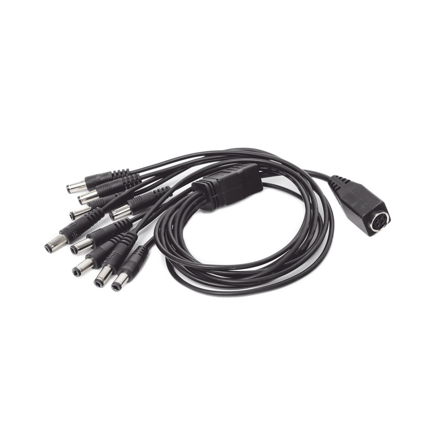 Cable con 9 V�as para Alimentar 8 C�maras TurboHD y DVR TurboHD Epcom / Hikvision