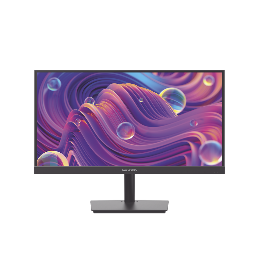 Monitor LED Full HD (1920 X 1080) de 21.5" / Ideal para CCTV, Oficina y Hogar / Entrada HDMI-VGA / Montaje VESA (75 X 75) / Uso 24/7 / Backlight E-LED / 100 Hz / Ultra Delgado / Bocinas Integradas