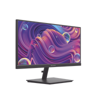 Monitor LED Full HD (1920 X 1080) de 21.5" / Ideal para CCTV, Oficina y Hogar / Entrada HDMI-VGA / Montaje VESA (75 X 75) / Uso 24/7 / Backlight E-LED / 100 Hz / Ultra Delgado / Bocinas Integradas