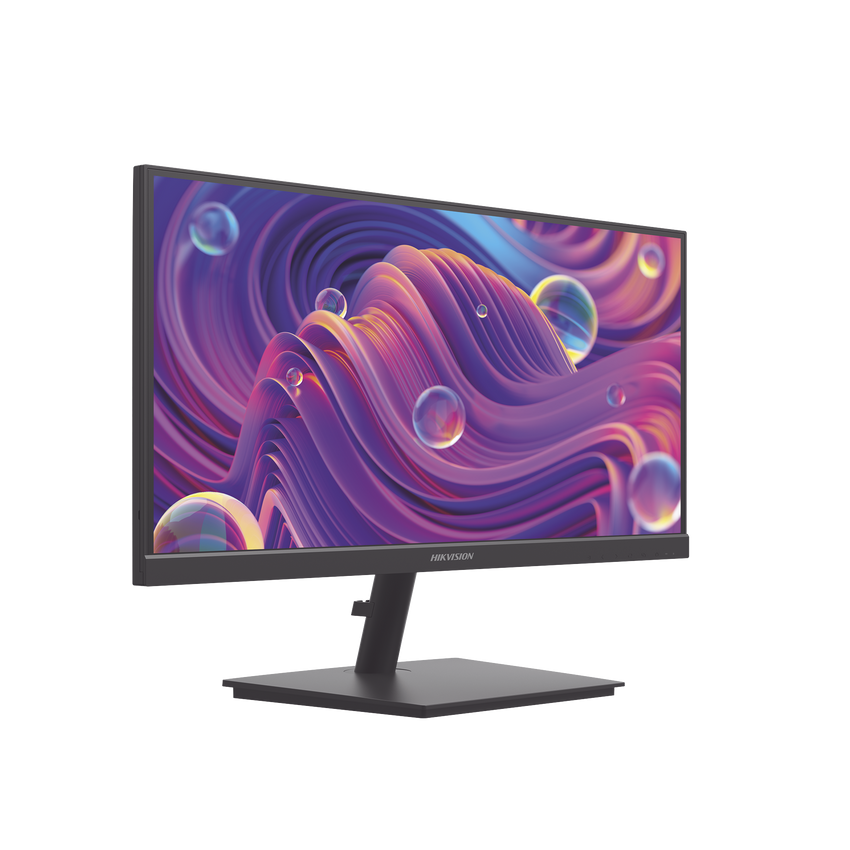 Monitor LED Full HD (1920 X 1080) de 21.5" / Ideal para CCTV, Oficina y Hogar / Entrada HDMI-VGA / Montaje VESA (75 X 75) / Uso 24/7 / Backlight E-LED / 100 Hz / Ultra Delgado / Bocinas Integradas