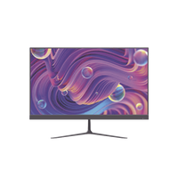 Monitor LED Full HD (1080p) de 23.8" / Ideal para CCTV, Oficina y Hogar / Entrada HDMI-VGA / Montaje VESA ( 75 X 75) / Uso 16/7 / Backlight E-LED / Ultra Delgado