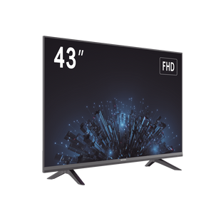 Monitor LED Full HD 43" / Ideal para Oficina y Hogar / Uso 24-7 / Entrada HDMI/VGA/USB / Compatible con Montaje VESA (200 X 200) / Bocinas Integradas