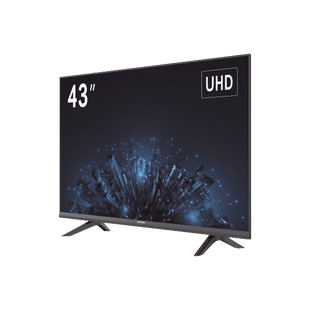 Monitor LED 4K de 43" / Ideal para Oficina y Hogar / Uso 24-7 / Entrada HDMI / Compatible con Montaje VESA (200 X 200) / Bocinas Integradas