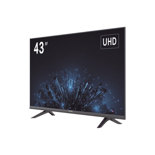 Monitor LED 4K de 43" / Ideal para Oficina y Hogar / Uso 24-7 / Entrada HDMI / Compatible con Montaje VESA (200 X 200) / Bocinas Integradas