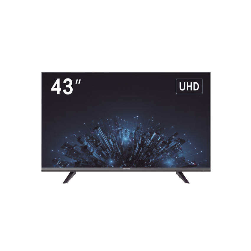Monitor LED 4K de 43" / Ideal para Oficina y Hogar / Uso 24-7 / Entrada HDMI / Compatible con Montaje VESA (200 X 200) / Bocinas Integradas