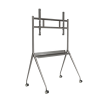 Montaje de Piso Móvil para Pantallas de 86" y 98" / Compatible con VESA / Incluye Soporte para Pantalla