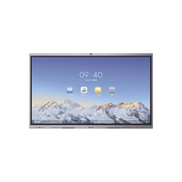 Pantalla Interactiva Touch de 65" Android 13 (Actualizable a Android 14) / Certificado EDLA / Cámara Web 8 MP / Resolución 4K / Bocinas Integradas / Entradas HDMI y VGA / Incluye 2 Lápices para Escribir