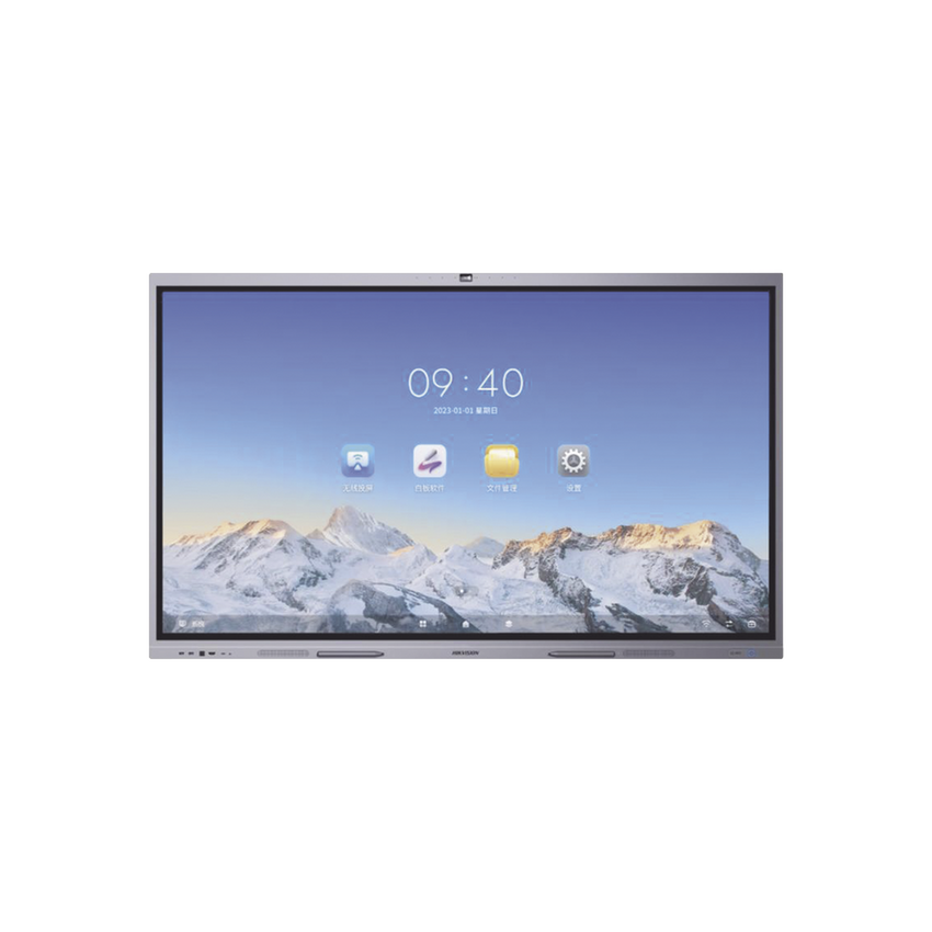 Pantalla Interactiva Touch de 65" Android 13 (Actualizable a Android 14) / Certificado EDLA / Cámara Web 8 MP / Resolución 4K / Bocinas Integradas / Entradas HDMI y VGA / Incluye 2 Lápices para Escribir