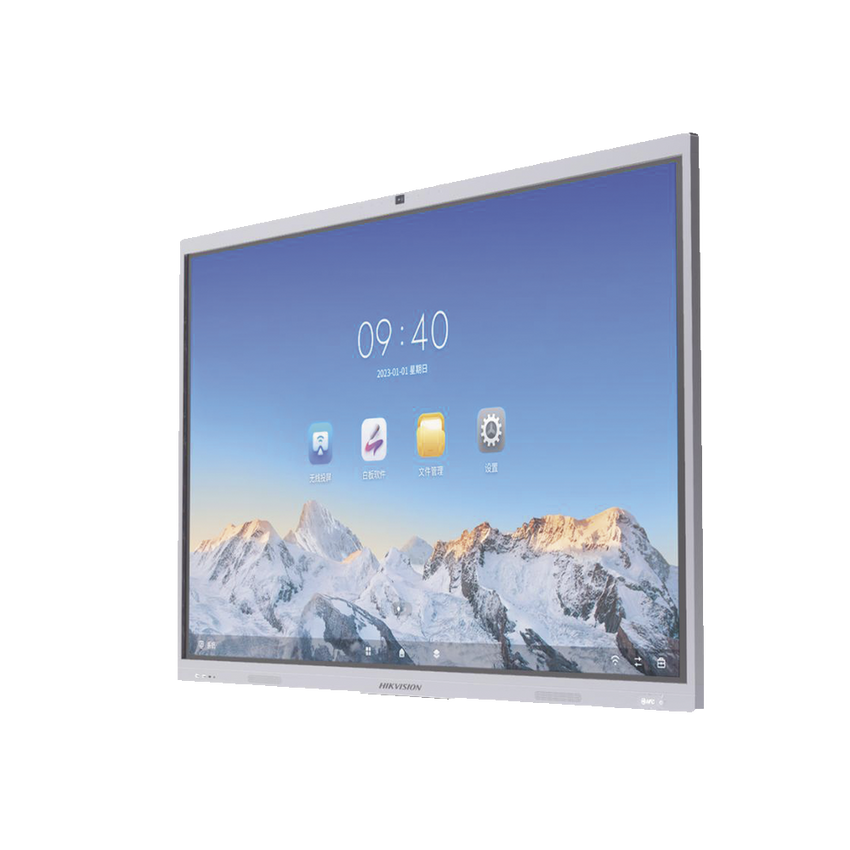 Pantalla Interactiva Touch de 98" Android 13 / Google Suite Preinstalado con Certificación EDLA / Cámara Web 8 MP / Resolución 4K / Bocinas Integradas / Entradas HDMI y VGA / Incluye 2 Lápices para Escribir