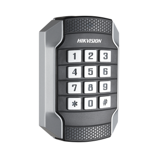 Lector de Tarjetas MIFARE y Contraseñas / Wiegand W26 - W34 y RS-485 / IP65 / IK10 / Estetico y Facil de Utilizar / Indicador LED